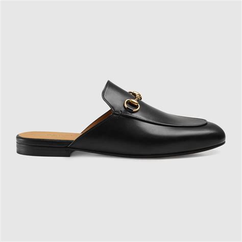 Gucci princetown leather slippers